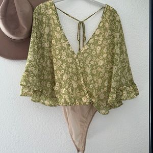 Green Body suit